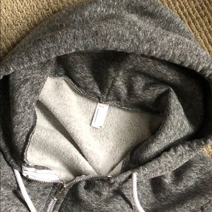 American Apparel Heathered Grey Hoodie